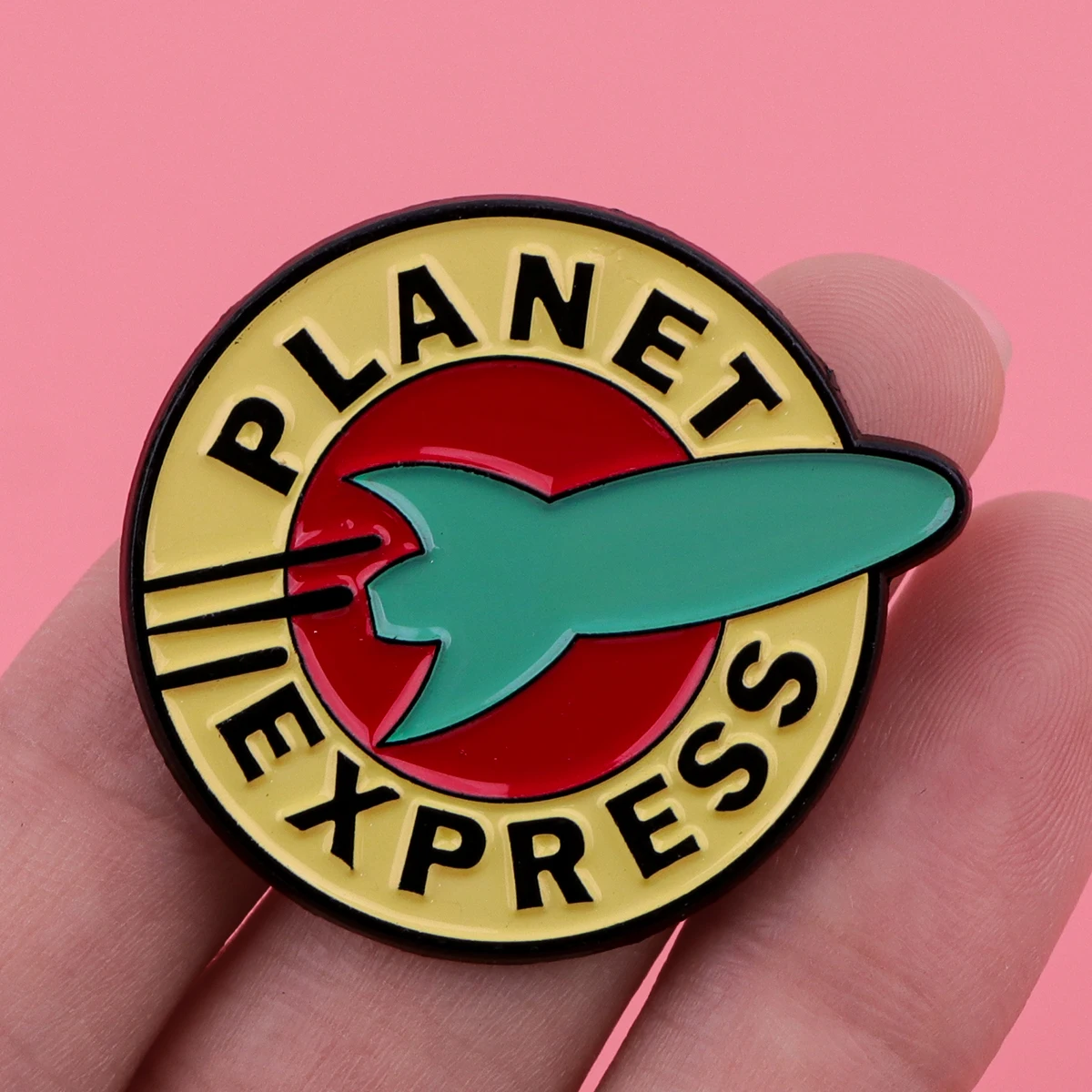 خمر كوكب دبابيس للنساء الكرتون روبوت المينا دبوس شارة معدنية مجوهرات الملابس على ظهره اكسسوارات الأصدقاء هدية