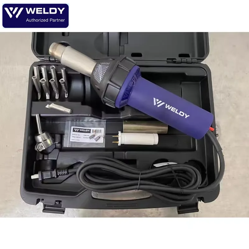 [Oficial] Weldy - Kit de Soldadura de Pisos con Pistola de Aire Caliente de 1600 W, Pistola de Calor para Plástico