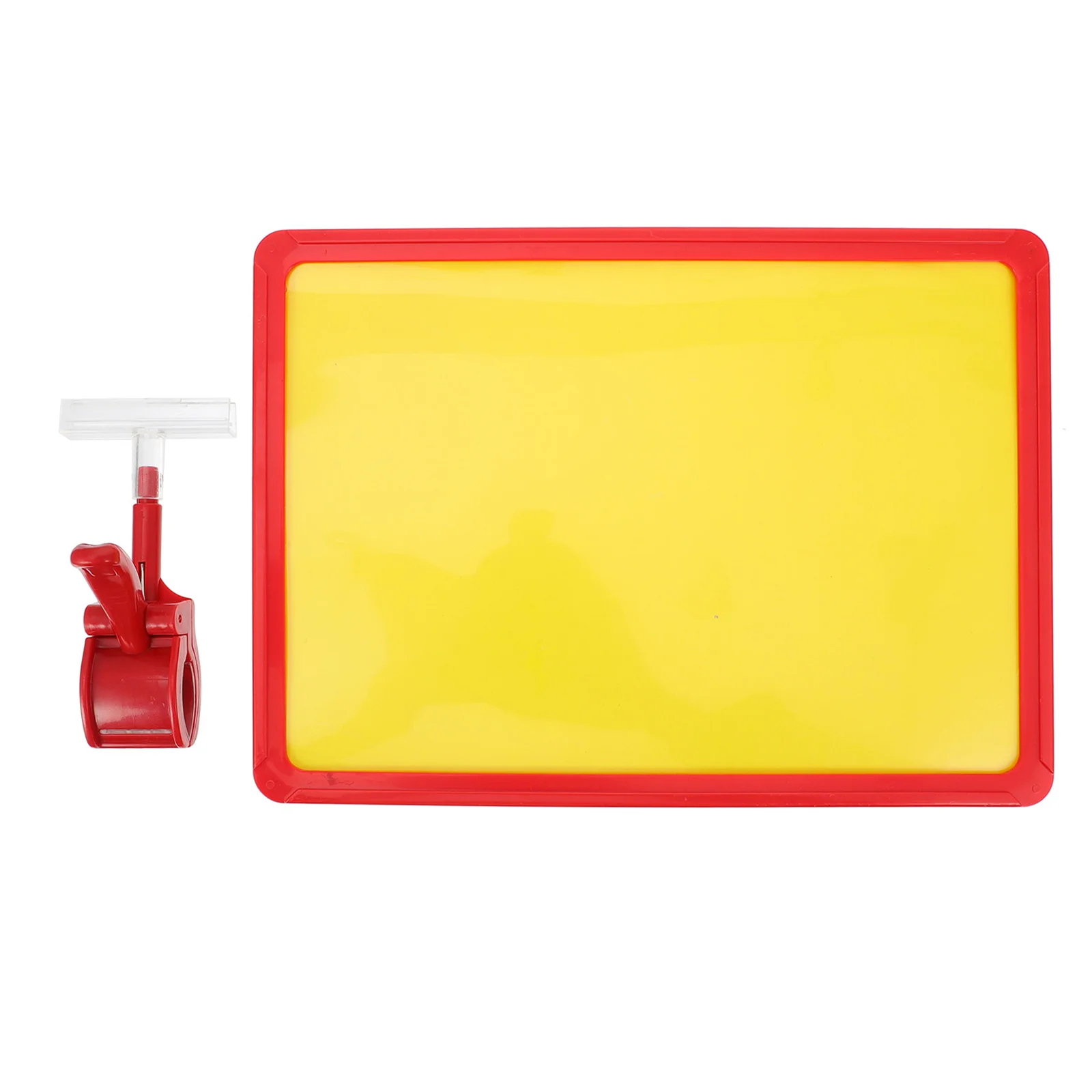 

1Set A4 Price Tag Label Board Clip Supermarket Retail Display for Marketing Sign Stand and Clothing Rack Label Clip