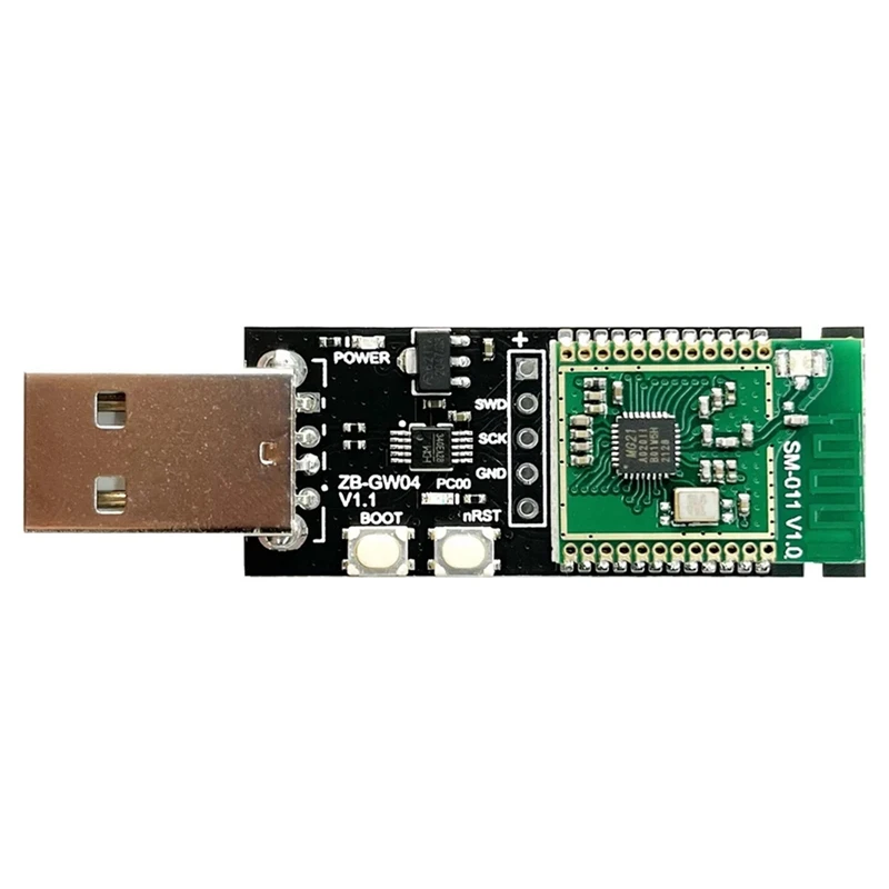 Zigbee 3.0 Silicon Labs Mini EFR32MG21 Universal Open Hub Gateway USB Dongle Chip Module ZHA NCP Openhab