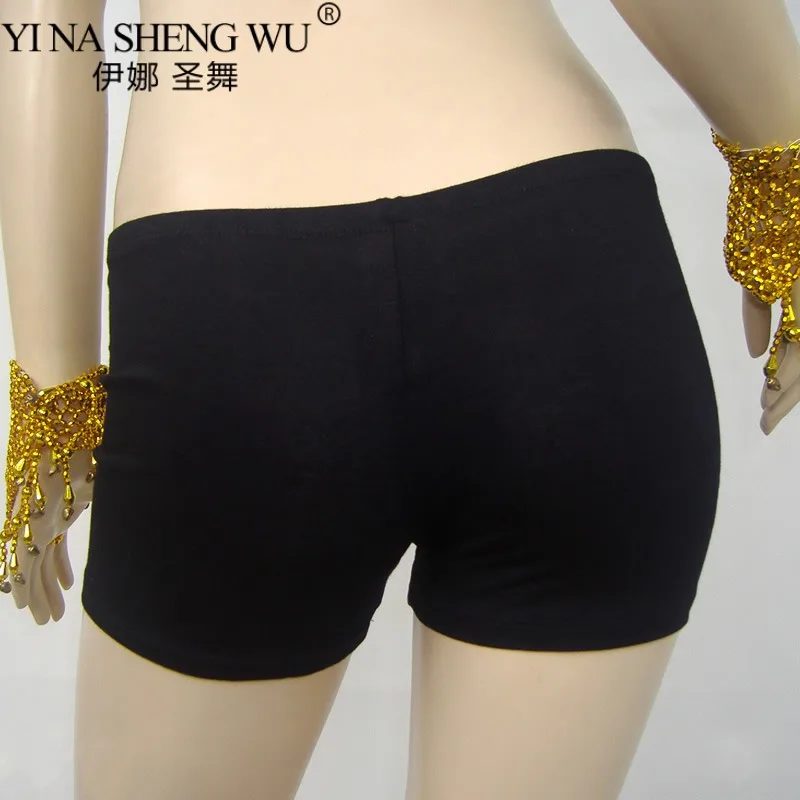 New Arrivals Belly Dance Leggings Solid Anti Emptied Short Belly Dance Pants 12 Colors