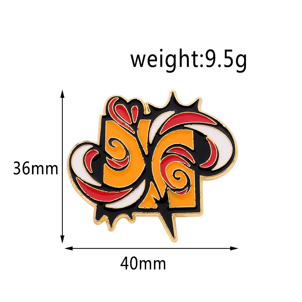 Anime Peripherals Pins Infinity Skateboard SK8 Metal Badge Clothes Backpack Brooch Decoration Cosplay Prop Fans Gift view 5