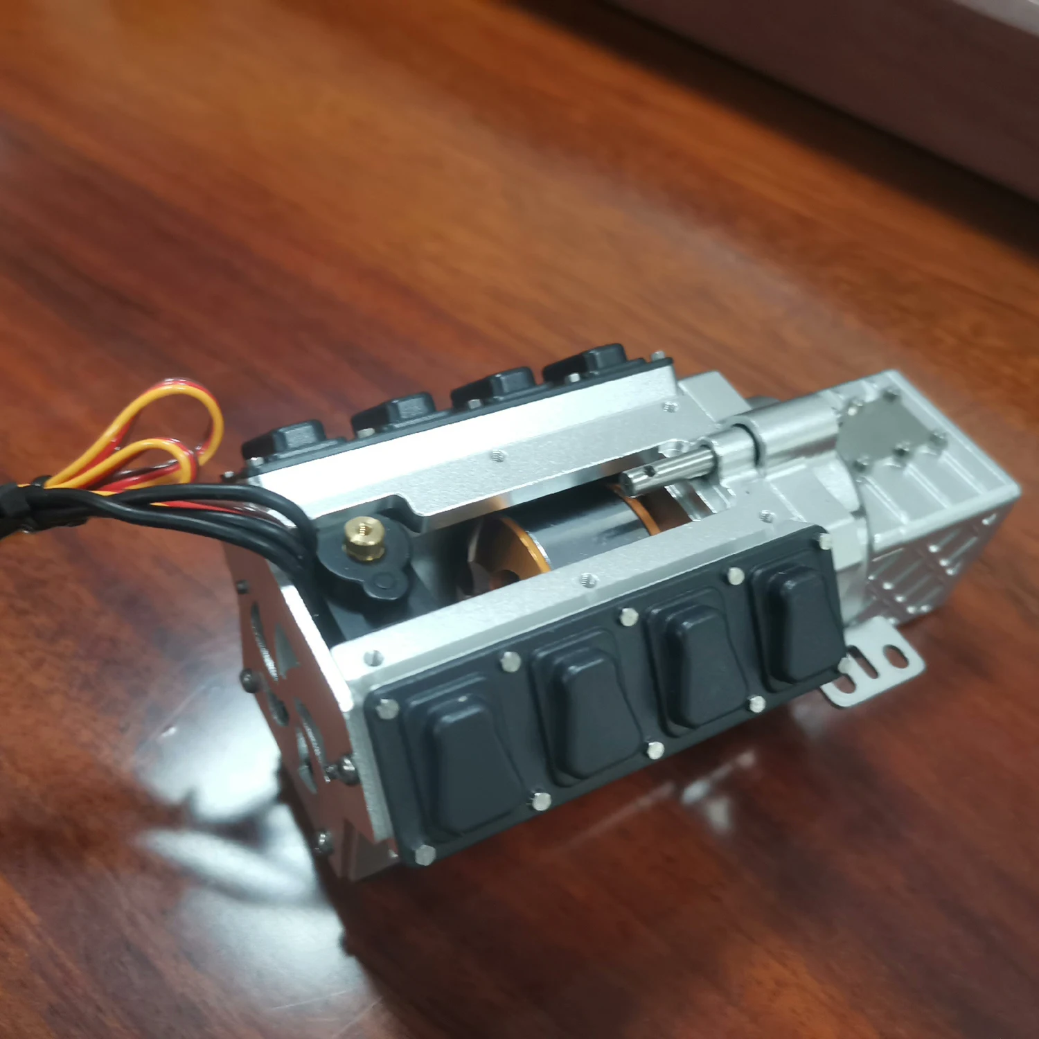 1/14 タミヤ RC ダンプトラック SCANIA 770S R620 VOLVO 750 メルセデス・ベンツ ACTROS 3363 MAN 車用パーツ用メタル2速ブラシレスギアボックス