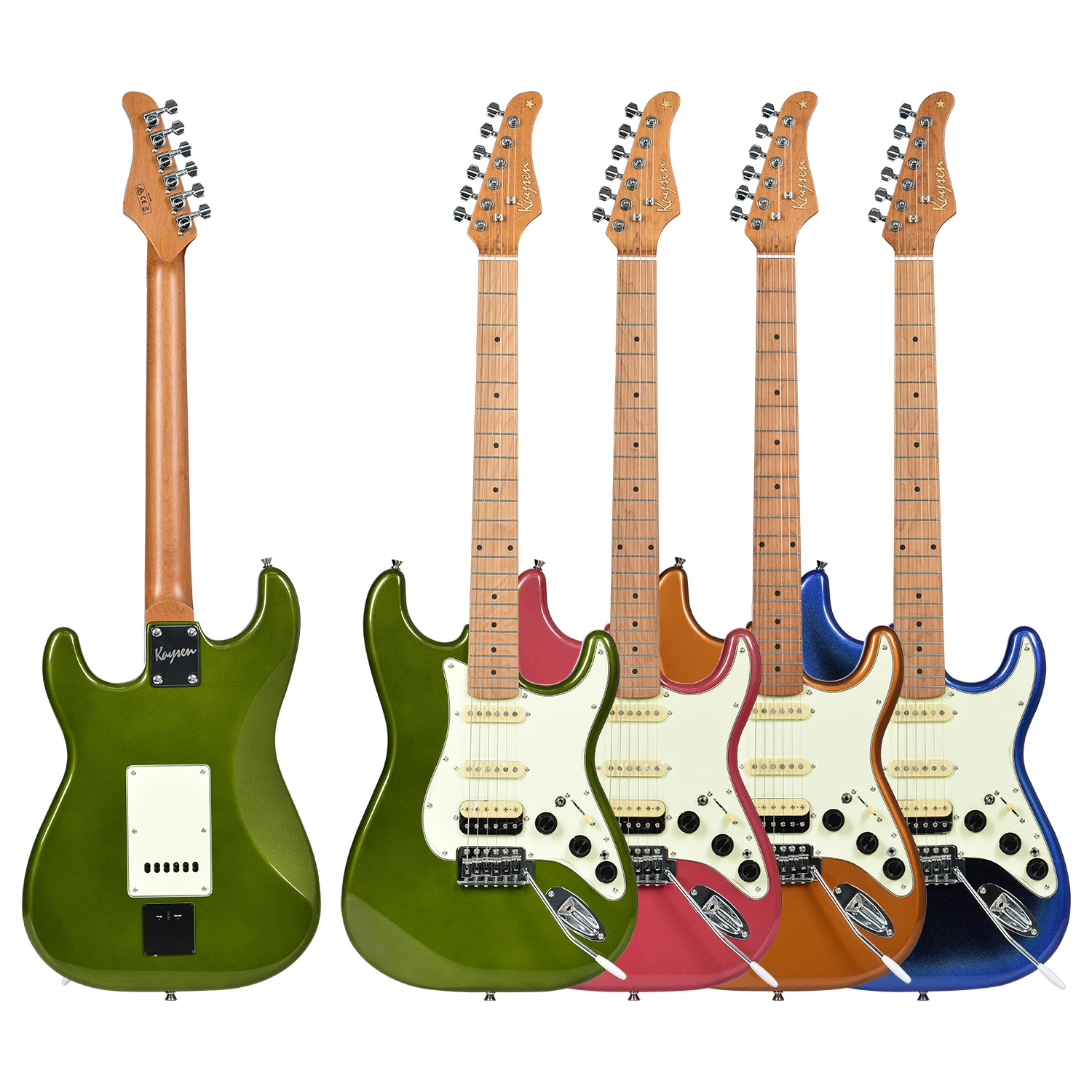 

Rechargeable Connected Smart Electric Guitar with Built-in Effects