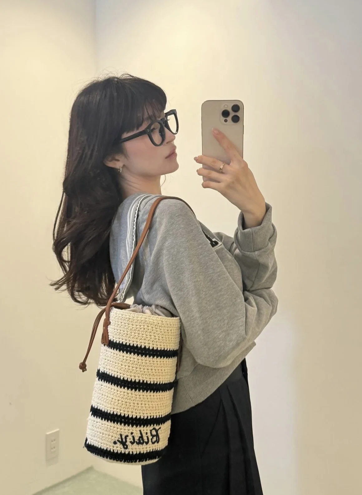 Spring 2026 New Style Japanese Popular Sailor Collar Embroidered Letter Hoodie Women's Loose Fit Long Sleeve Short Length Com...