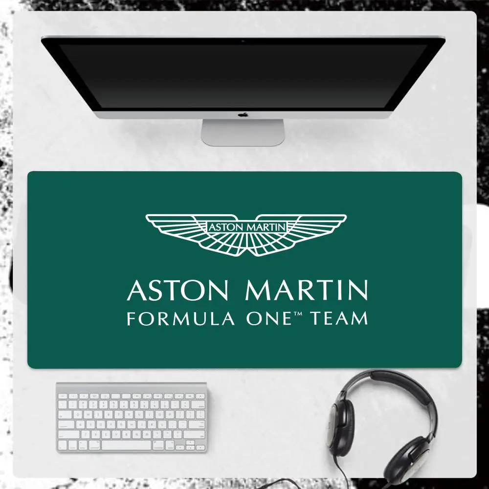 A-Aston M-Martin F1 Mouse Pad Mouse Pad Gaming Mousepad Speed Desk Mat Laptop Gaming Mats For Office Carpet Desk Accessories