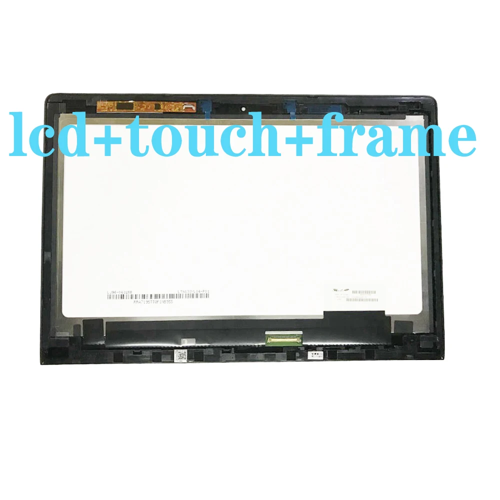 Asli LCD untuk Lenovo IdeaPad MIIX510-12isk MIIX510-12 Miix 510-12IKB 80XE LCD Display Rakitan Digitizer Layar Sentuh Bingkai