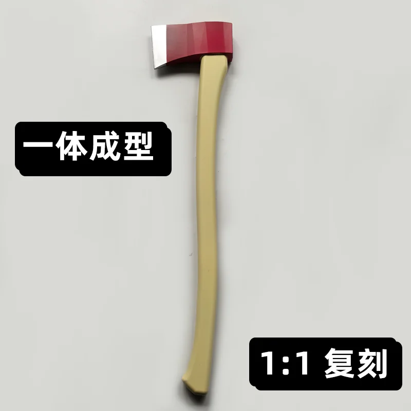 Cosplay Tool 1:1 Axe fire axe Tomahawk Scare Props Stage Performance Role Prop Axe Halloween Safety PU Rubber Model  view 6