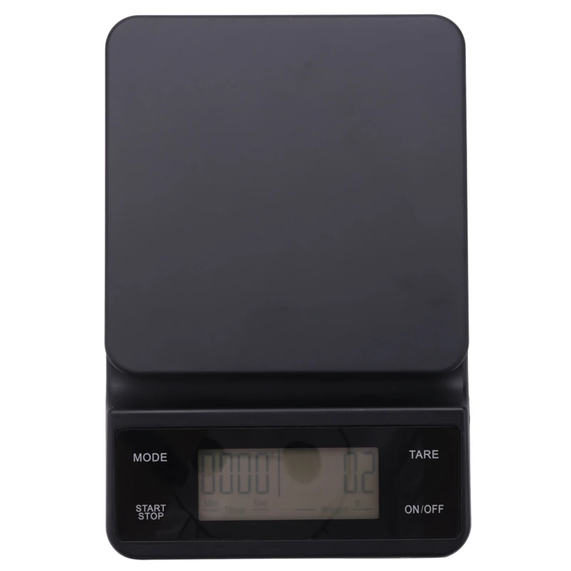 AC88-0.1G-3Kg Timer Coffee Scale Household Bluetooth Kitchen Food Scale Charging Section