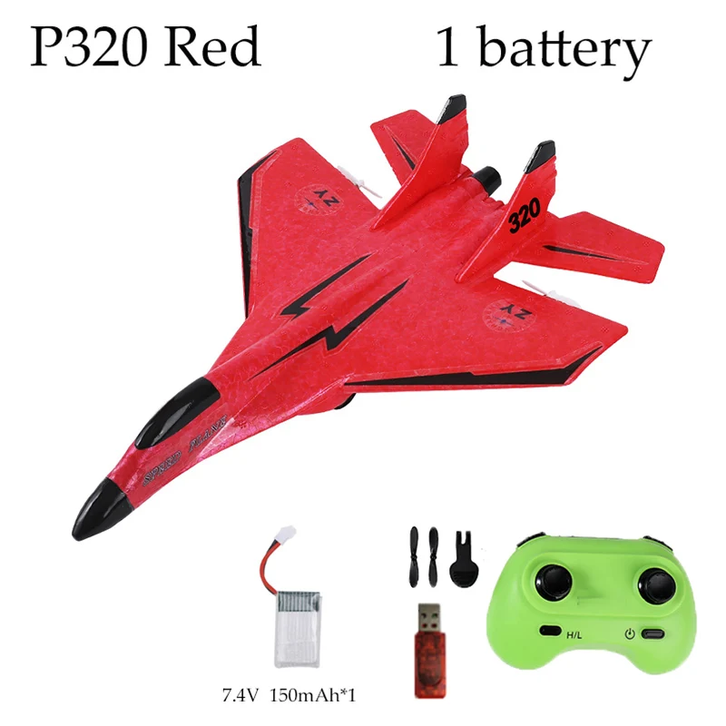 Parkten 2.4G 2CH Zweefvliegtuig RC Ariplane P320 Vaste Vleugel Vechter Aircra Hand Gooien Schuim Outdoor Speelgoed Voor Jongens verjaardagscadeau