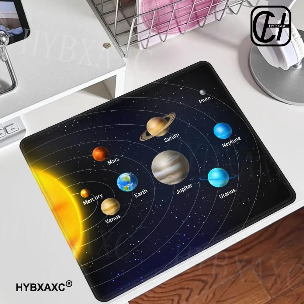 45X40cm HYBXAXC Gaming Mouse Pad Small with Stitched Edge Smooth Cloth Office Cute Mousepad Non-Slip Rubber Base for Computer