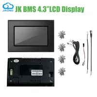 JK BMS Smart Accessory 4.3 Inch LCD Display with 4 Fixed Screws Accessories Intelligent Battery Level Indicator Monitor Screen