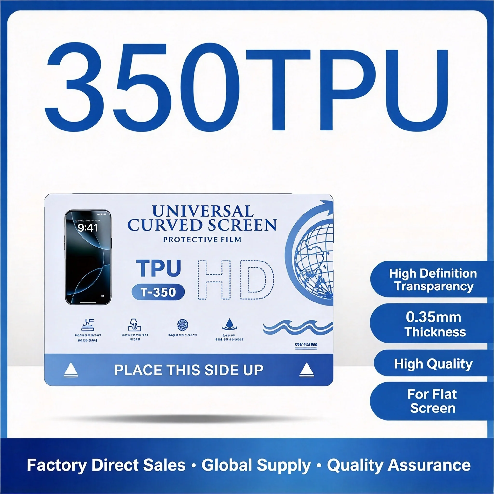 VORMIR 50pcs 360um Thicken TPU HD MATTE Privacy Explosion Proof Screen Protector Hydrogel Films for Cutting Plotter Machine