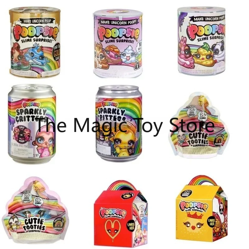 Poopsie Slime Original Generación 4, Caja Sorpresa con Unicornio de Cristal, Compatible con Generaciones 1, 2 y 3, Divertida Caja Sorpresa de Juguete para Regalo