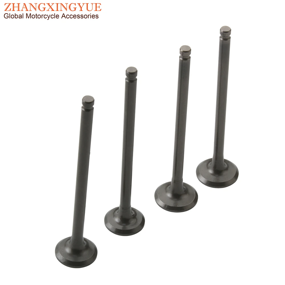 4PC Bws125 Zuma125 Yw125 19mm 21mm Racing Intake And Exhaust Valves For Yamaha Cygnus-X 125 Zuma Bws Yw 125cc 4T