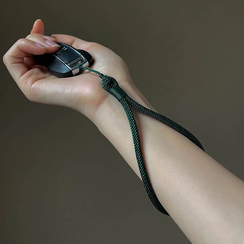 Mobile Phone Lanyard Short Wrist Rope Reinforced Color Matching Hand-woven Pendant Female Male Accessories Anti-loss Lanyard