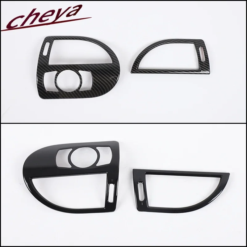 

For BMW 6 Series E63 E64 630i 645Ci 650i 2004-2009 LHD ABS plastic Car Center Vent Trim Center Console Vent Frame Accessories