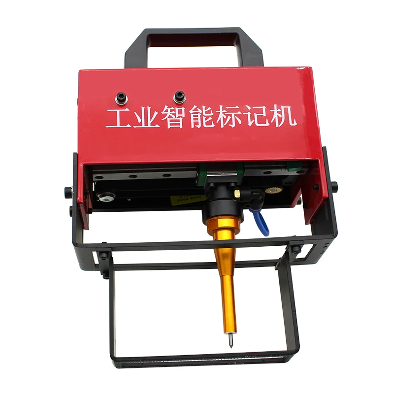 Portable Marking Machine For VIN Code 100*20mm Pneumatic Metal Dot Peen Marking Machine Plotter Printer Coding Machine