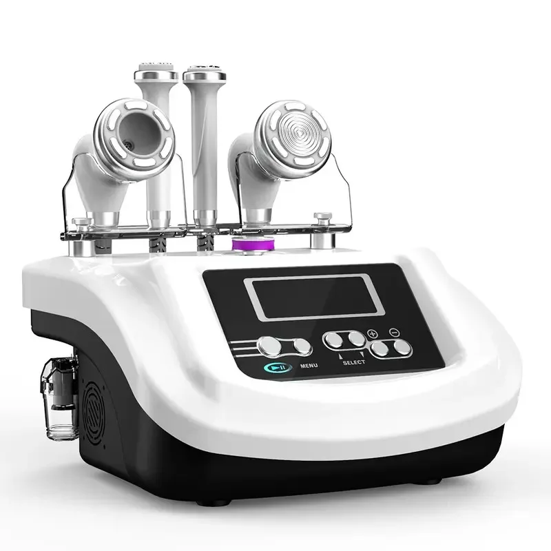 2025 Professional 4 in 1 S-shaped Cavitation Radiofrequency Skin Rejuvenation Face Lifting Vacuum RF Slimming Machine