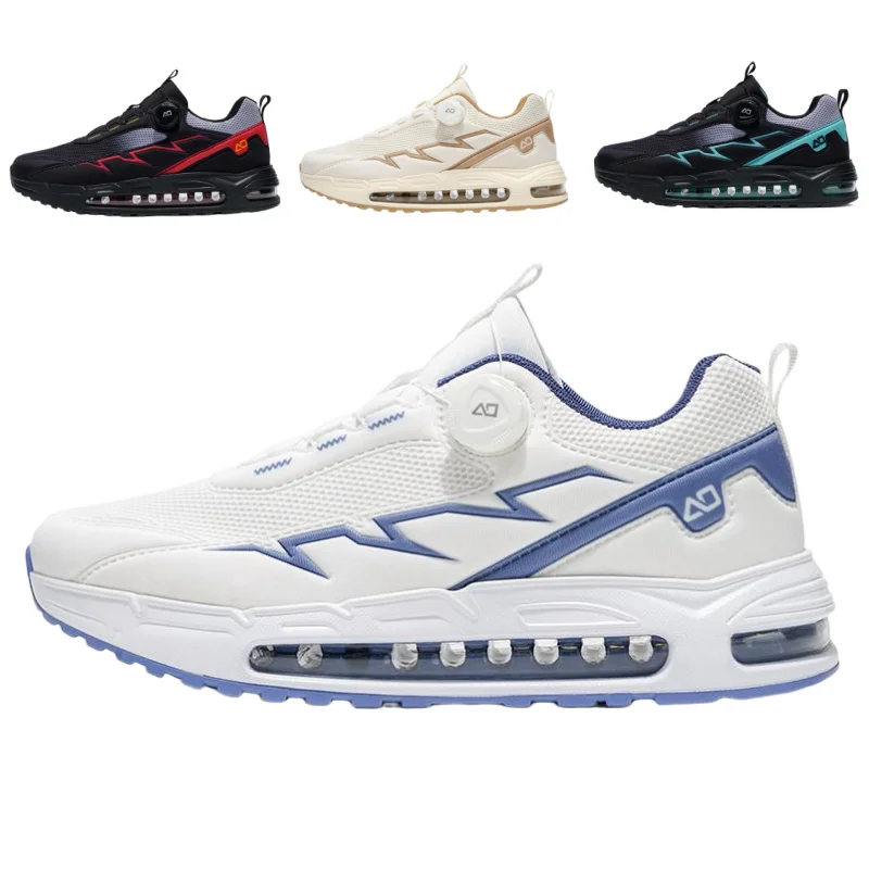 

Новые мужские кроссовки на всю длину на воздушной подушке, легкие кроссовки, большие размеры, спортивные амортизирующие кроссовки.