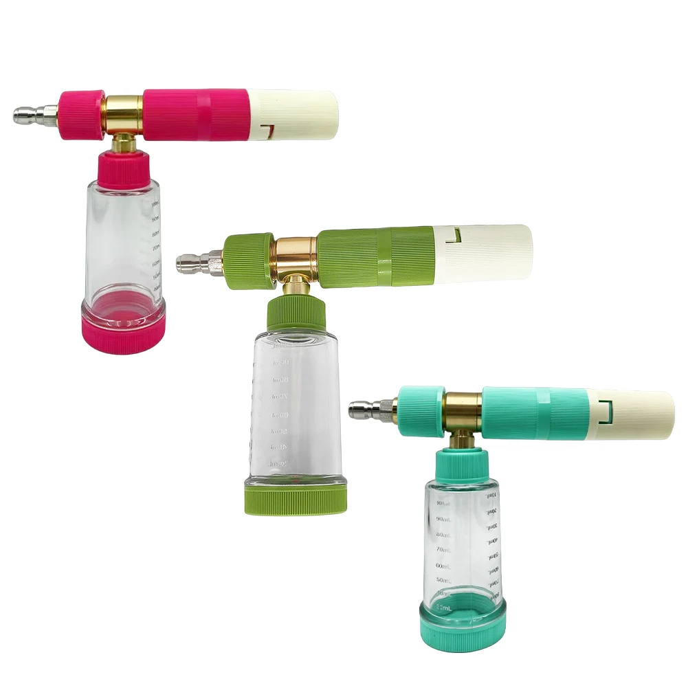 

100ml Car Wash Water Gun with 1/4 Inch Quick Connector Pressure Washer Gun High Pressure Snow Foam Lance for Car Wash