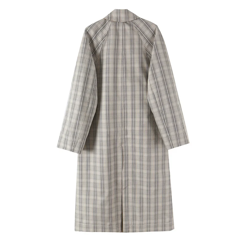 Women's Long Trench Coat Reversible 2026 New Autumn Fashion Jacket for Women Casual Chic Female Outerwear