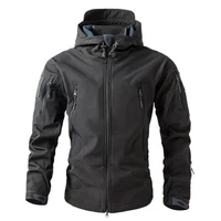 Chaquetas de lana Softshell de invierno y otoño para hombre, abrigos térmicos de carga para acampar, resistentes al viento, para pesca al aire libre, senderismo, caza, M-5XL cálidos