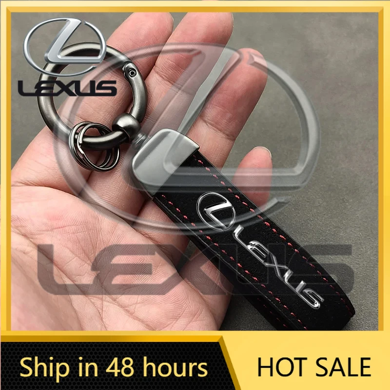 

2026 Hot Interior Stickers Car Keychain With Custom Logo Keyring Key Cover Gift For Lexus RX300 IS200 IS250 ES350 Ct200h UX250h