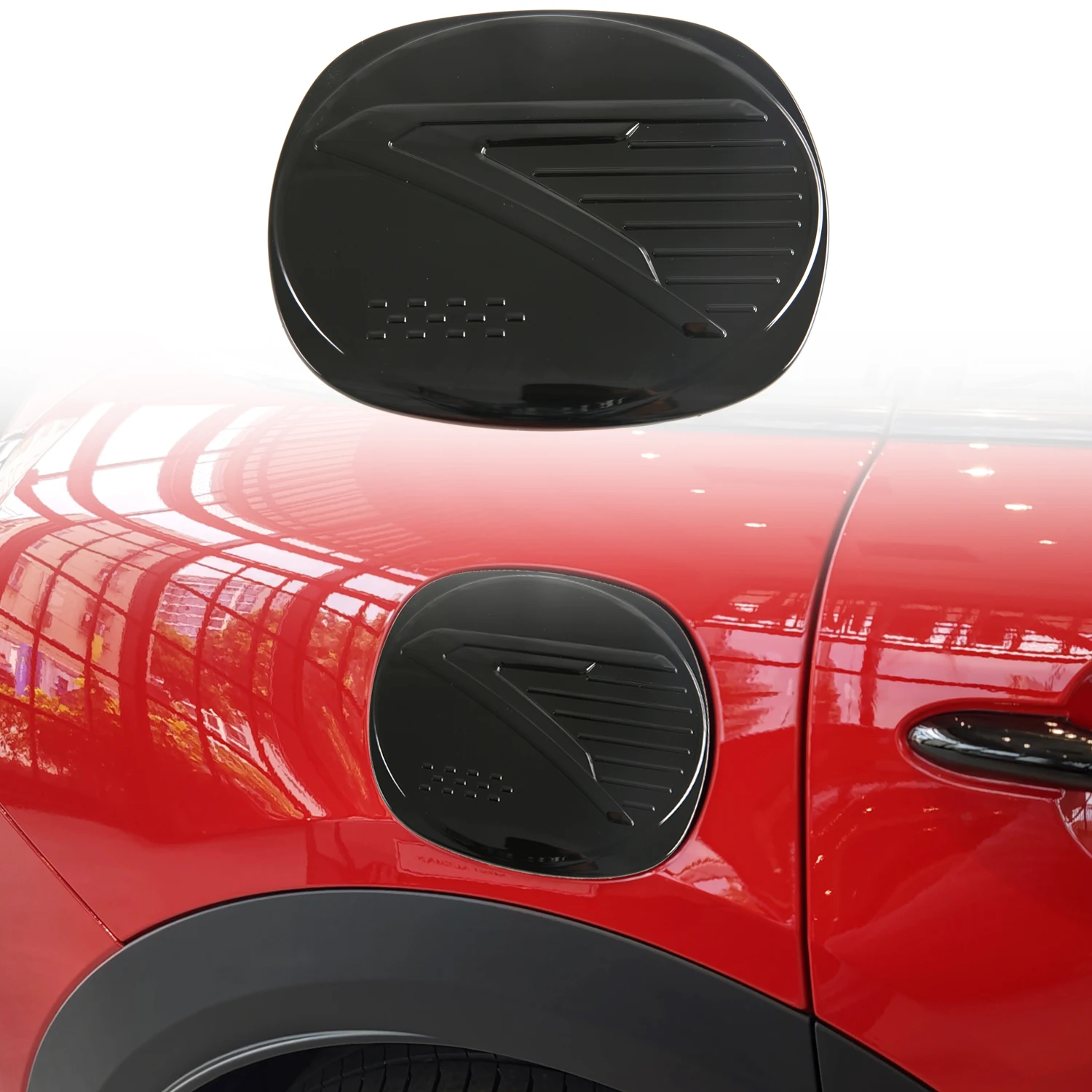 For BMW MINI F65(5door) F66(3door) F67(convertible) 2025 Car Accessories ABS Oil Fuel Tank Cap Cover Trim 1PC