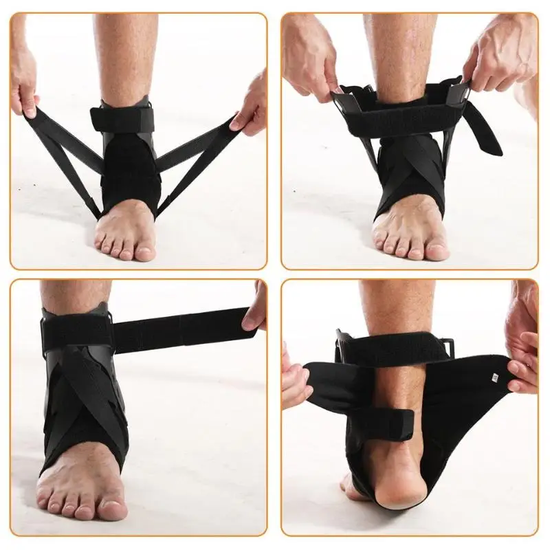 {+} Ankle Brace Adjustable Support Postoperative Recovery Ankle Brace Stabilizer Ankle Support Brace Stabilizer Protector