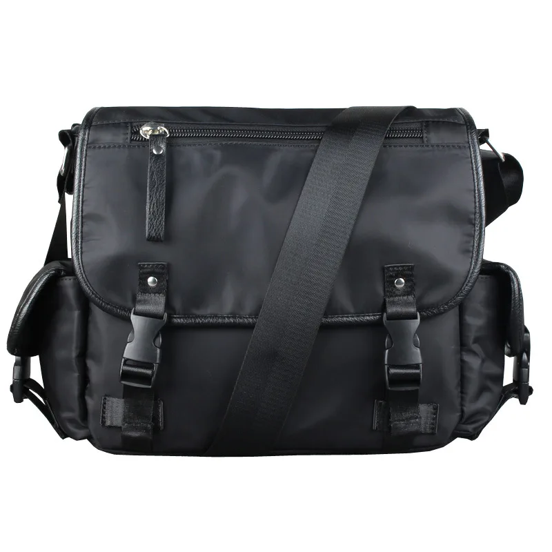 New Stylish Men's Crossbody Bag - Large Capacity, Simple Design, Single Shoulder Bag, Multi-functional, Waterproof Messenger Bag