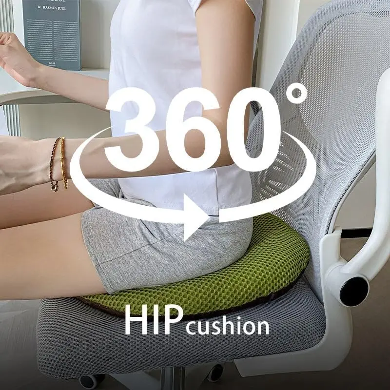 Memory Foam Cushion for Office Chair,Butt Pillow for Tailbone Pain Relief, Pressure Reducing Pad for Car Seat,Donut Seat Cushion