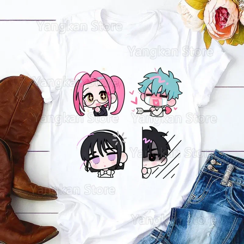Alien Stage Psychedelic Summer Fashion Shirt Graphic T Shirt Women Tops Base O-neck Tees Funny Girls Tshirt