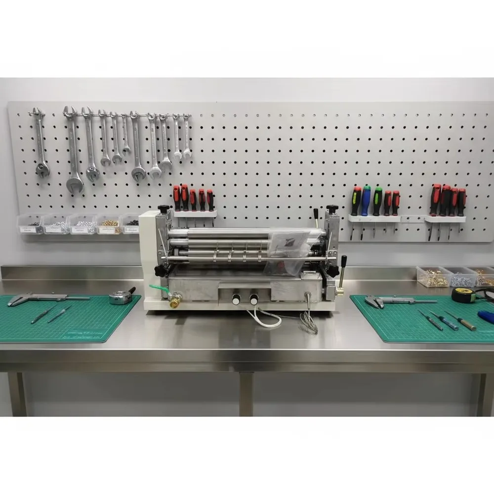 Hot Melt Glue Machine Paper Gluing Machine Pasting Gluing Machine with Hot and Cold Glue Paper