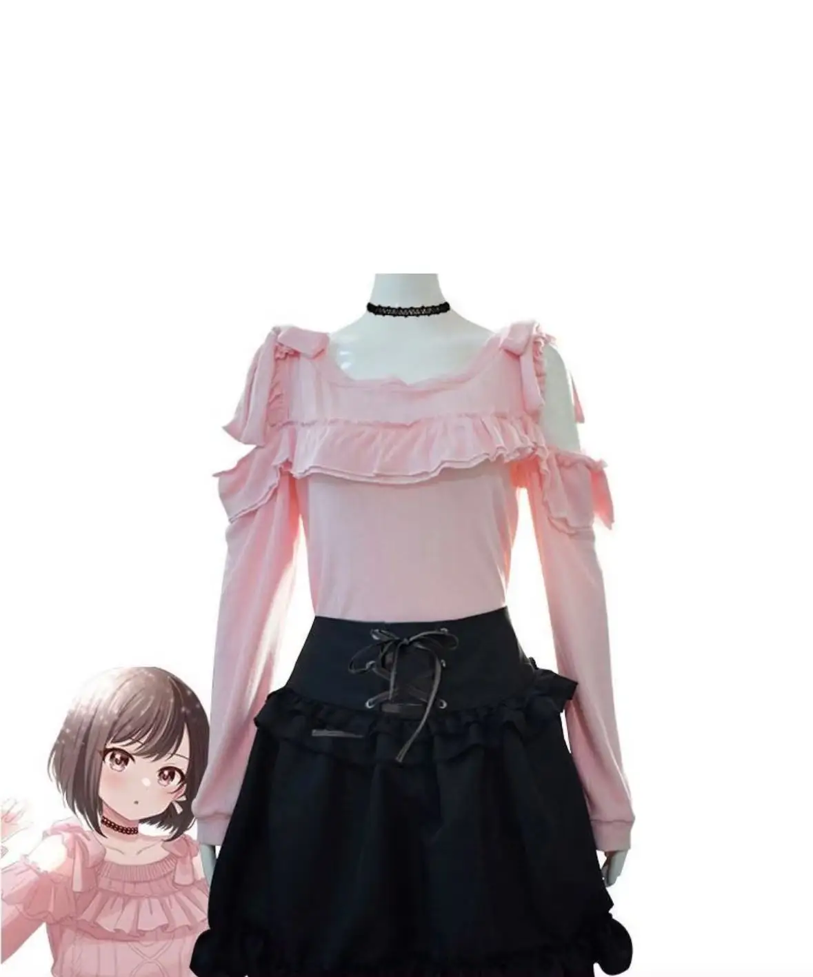 

Cosplay Costume Shinonome cosplay anime outfit in stock suitable for Halloween and Christmas