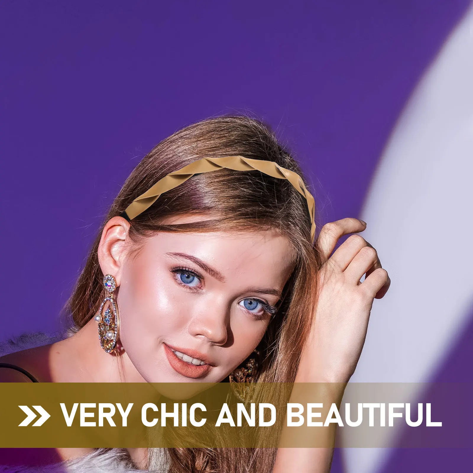 

Набор из 4 тонких женских повязок для волос: минималистичные, элегантные, женственные аксессуары для свадьбы, выпускного, дня рождения, торжественных мероприятий