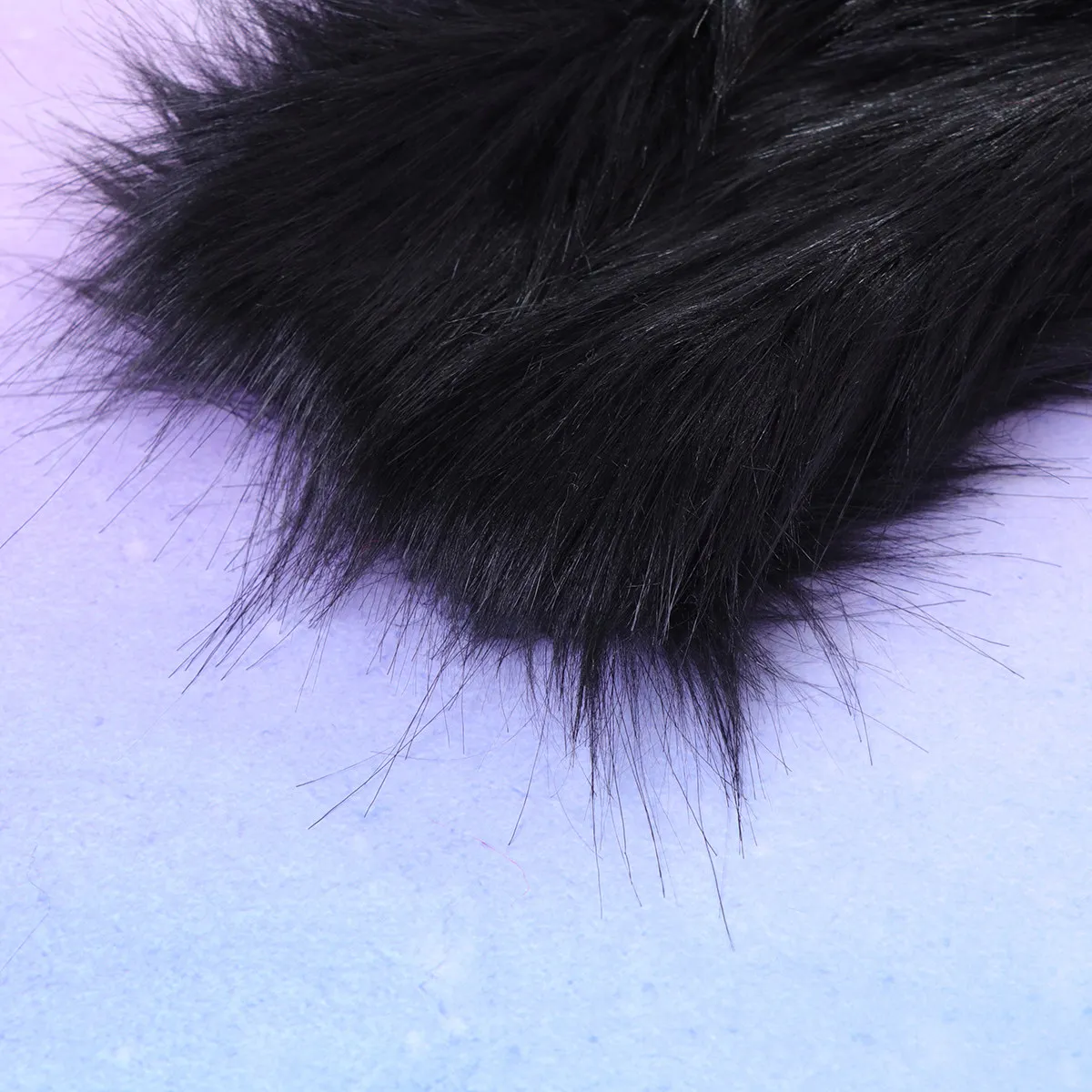 

One-Size Black Faux Headband Warm Winter Caps Cozy Women Headdress Soft Ear Cover Hair Accessories Headband