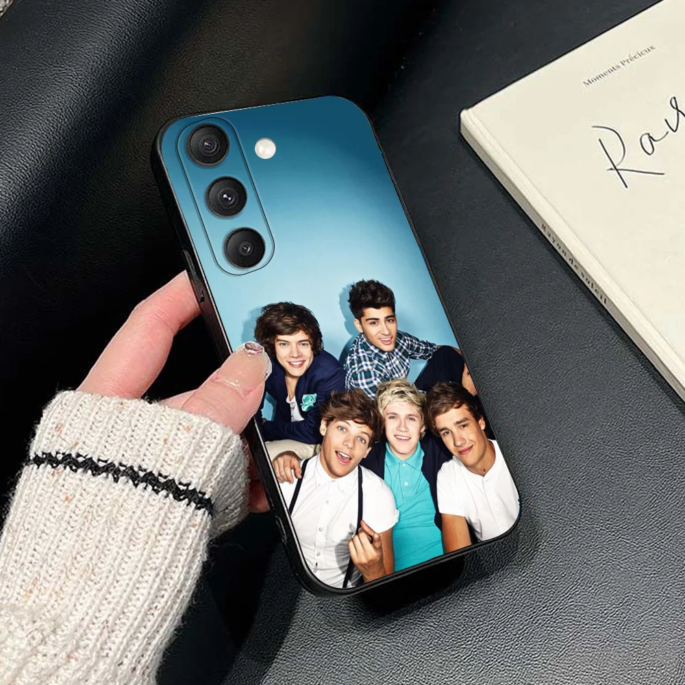 حافظة هاتف اتجاه واحد لهاتف سامسونج جالاكسي S25، S24، S21، S22، S23، S30، Ultra، S20، Plus، Fe، Lite، Note، 10,9,5G غطاء أسود