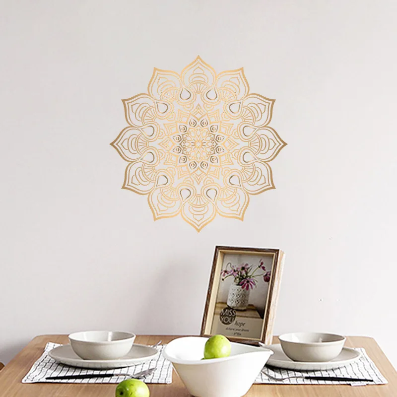 1PCS Art Style Pattern Bedroom Porch Living Room Wall Beautification Decoration Wall Stickers Self-adhesive view 3