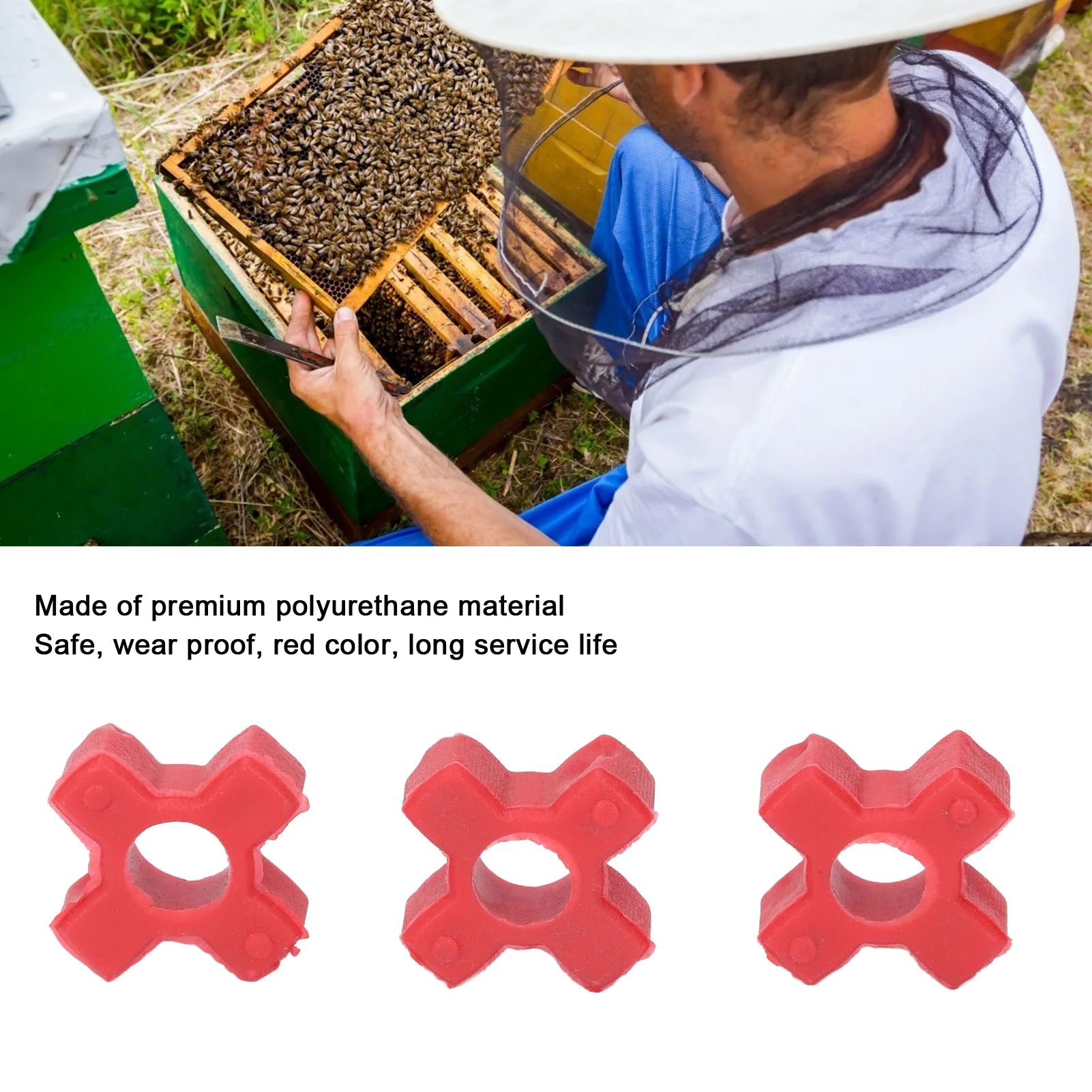 

Honey Extractor Bushing Connector Stable Fixing Vibration Reduction Electric Honey Extractor Accessories for Maintenance
