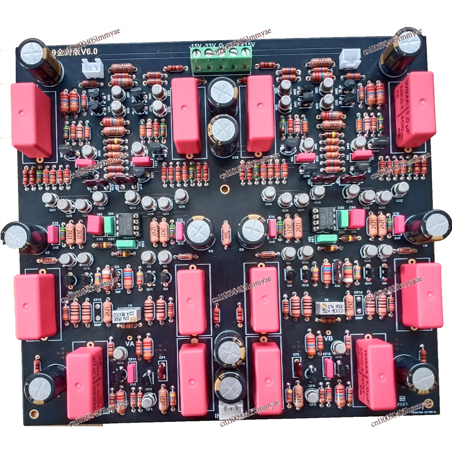HI-END Level Pre-amplifier Board XA-9 High Fever V6 Version Pad, High Gold Resolution, Warm Sound and No Bottom Noise