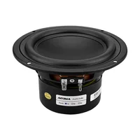 AIYIMA-altavoz de graves potentes para cine en casa, Subwoofer de 5,25 pulgadas, 4/8 Ohm, 40W, para estantería, Audio para coche, bricolaje, 1 piezas