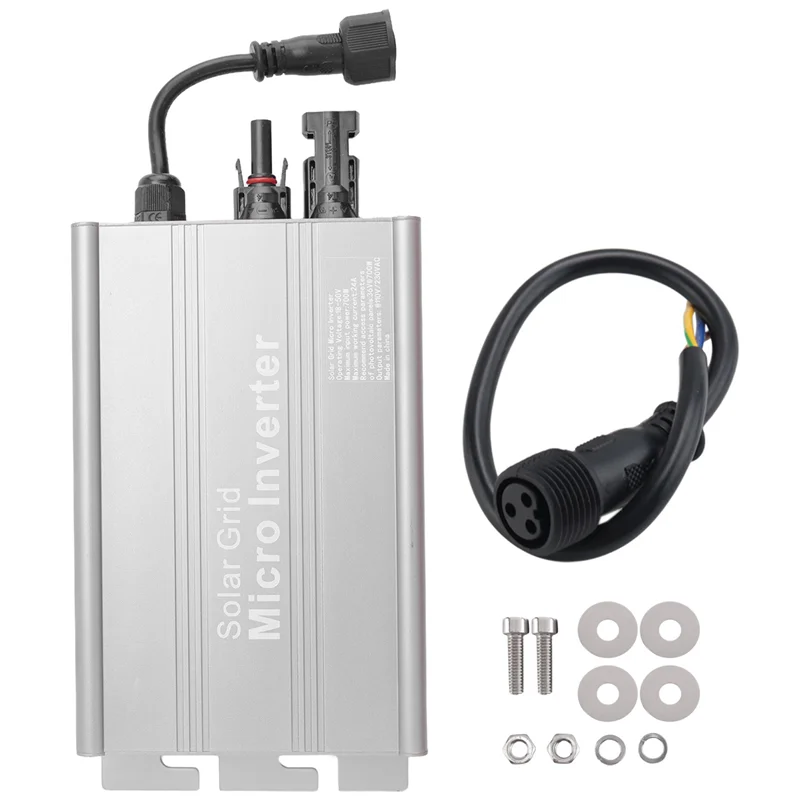 【Must-Haves】700W Solar For Micro-Inverter Solar Grid Tie Microinverter IP65 Control Self Cooling 110/230V