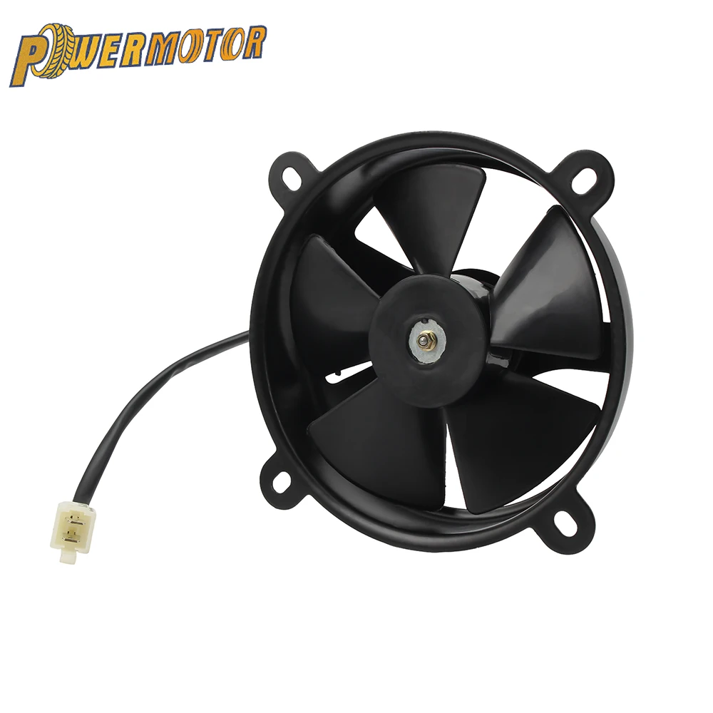 

12V 6" Motorcycle Cooling fan Oil Cooler Engine Electric Radiator For Honda Yamaha Suzuki KTM Kawasaki Universal ATV Motocross