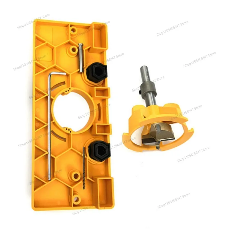 For 35MM Hinge Hole Punch, Woodworking Hole Locator, Hinge  Opener Woodworking