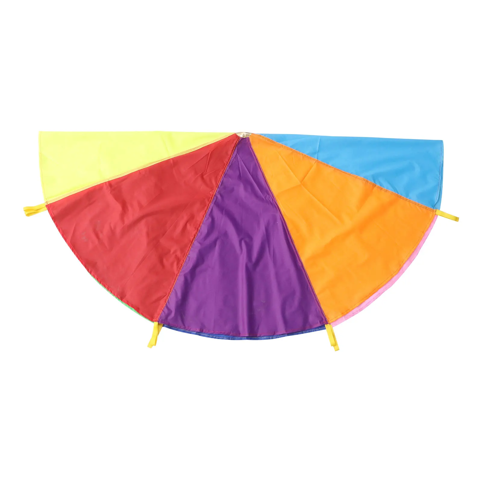 

12Ft Play Rainbow Umbrella Sturdy Durable Waterproof Outdoor Indoor Group Exercise Cooperation Building Muscles 'S