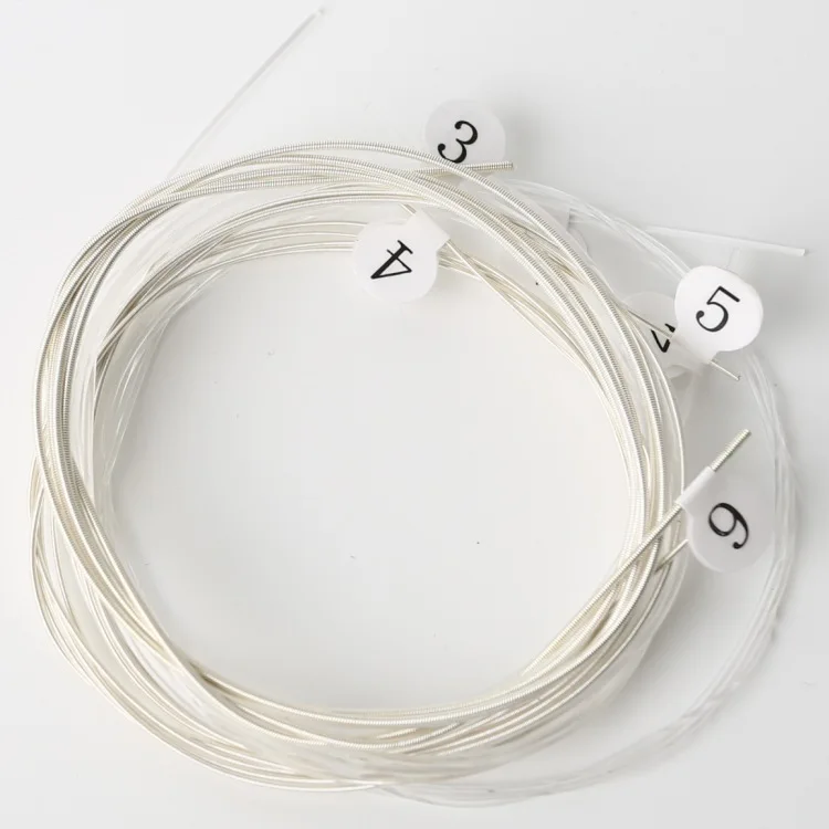 Normal Tension Classical Guitar Strings Set Clear Nylon Strings For Guitar Gentle on Fingers Perfect for Beginners Stable Tuning