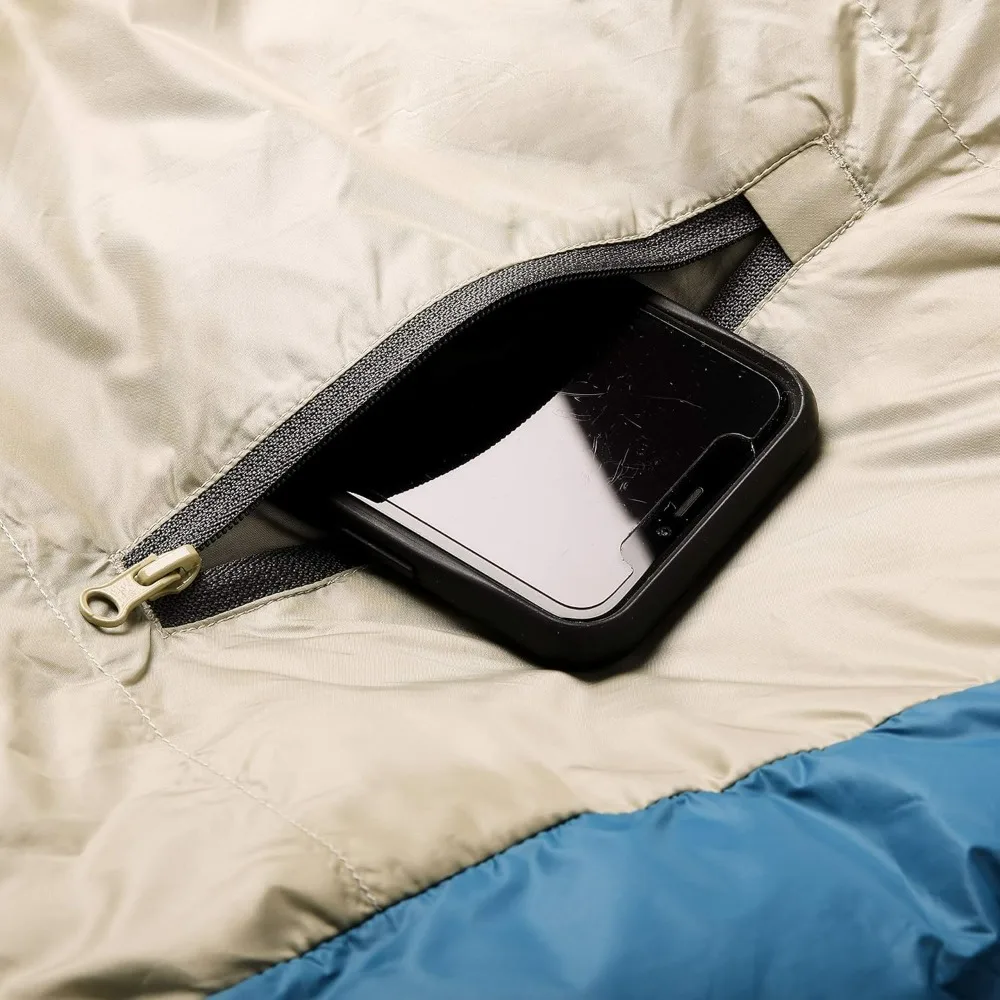 Cosmic 20 Down Mummy Sleeping Bag for Backpacking, Campers, 550 Fill Power, Recycled Fabrics with PFAS-Free DWR.