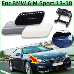 For BMW 6 Series F06 F12 F13 Ordinary / M-Sport Bumper 2013 - 2018 Headlight Washer Nozzle Cover Sprayer Cap Trim Painted