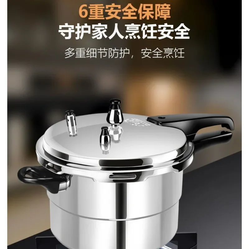 3 Liter Aluminium Alloy Pressure Cooker 18cm Bottom 3L Mini Pressure Cooker For Gas Stove 3L Aluminium Alloy Pressure Cooker